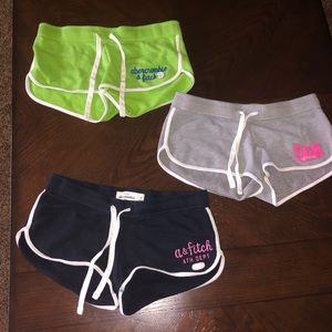 Abercrombie kids short bundle